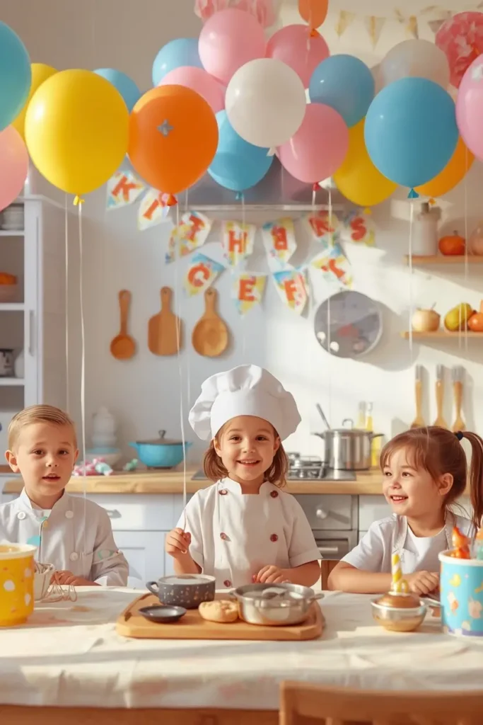 Mini Chef birthday party