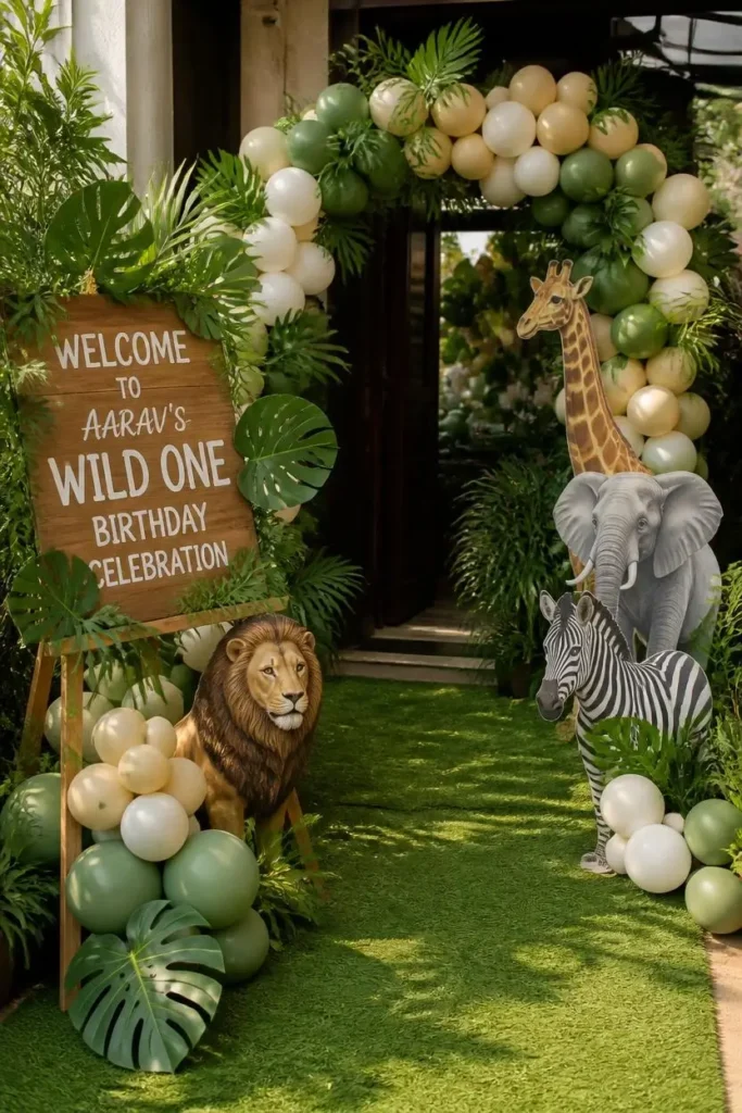 Wild One Safari Birthday Ideas