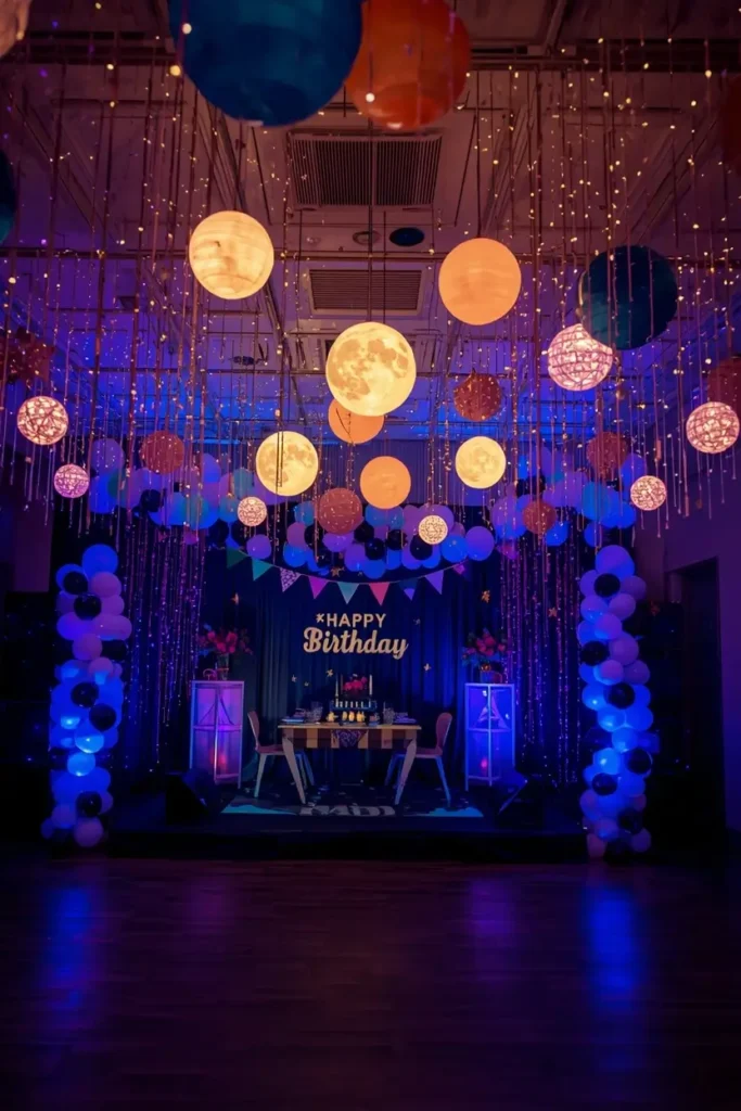 Space Explorer Birthday Theme
