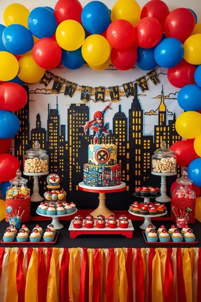 Superhero Training Camp Birthday