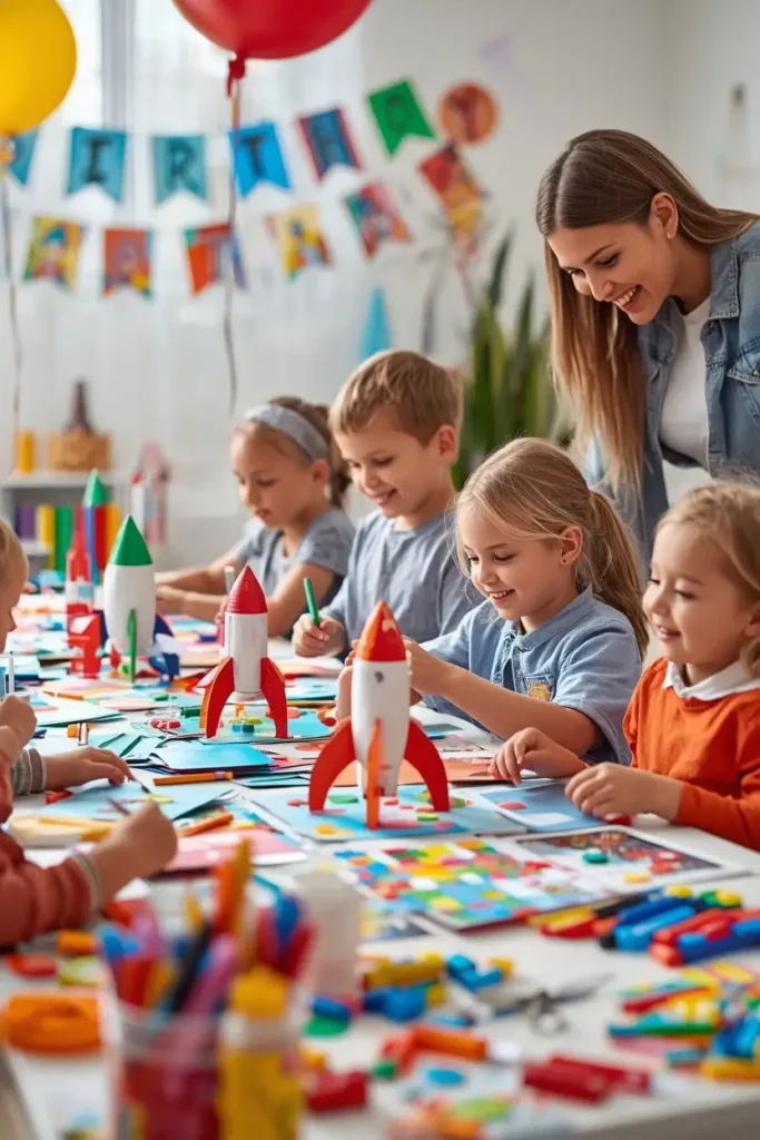 Space Explorer Birthday Theme