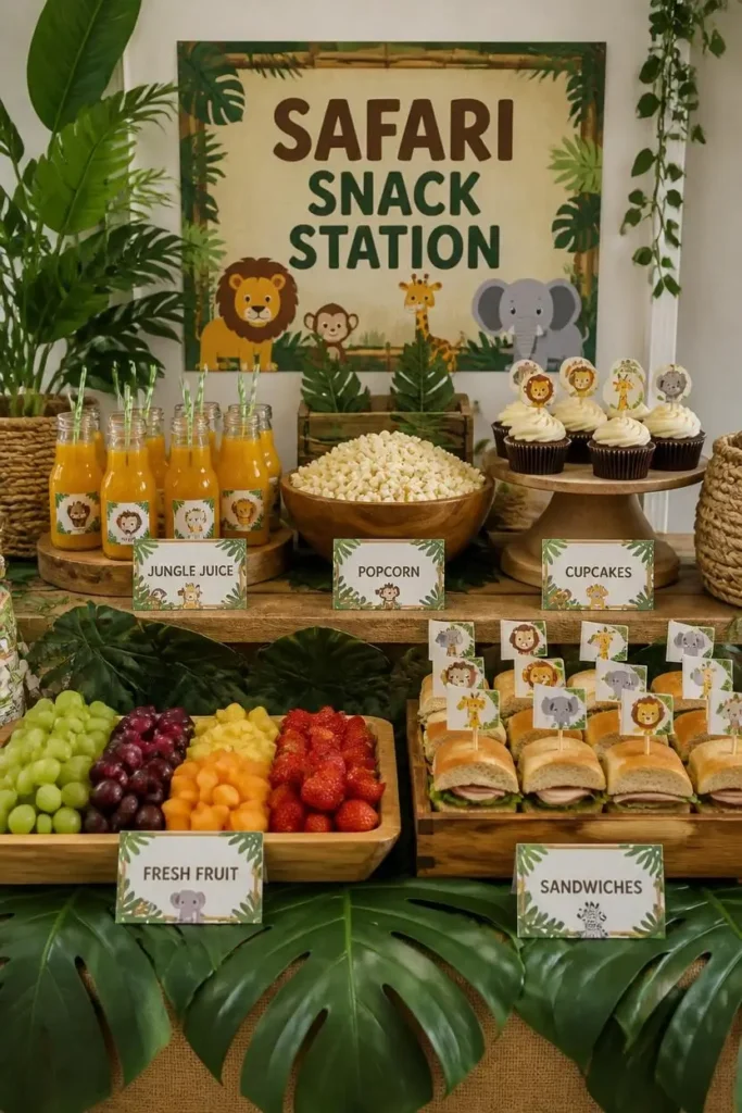 Wild One Safari Birthday Ideas