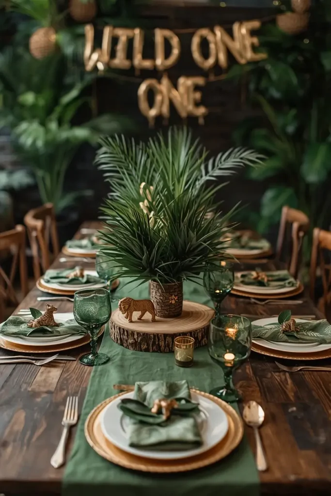 Wild One Safari Birthday Ideas