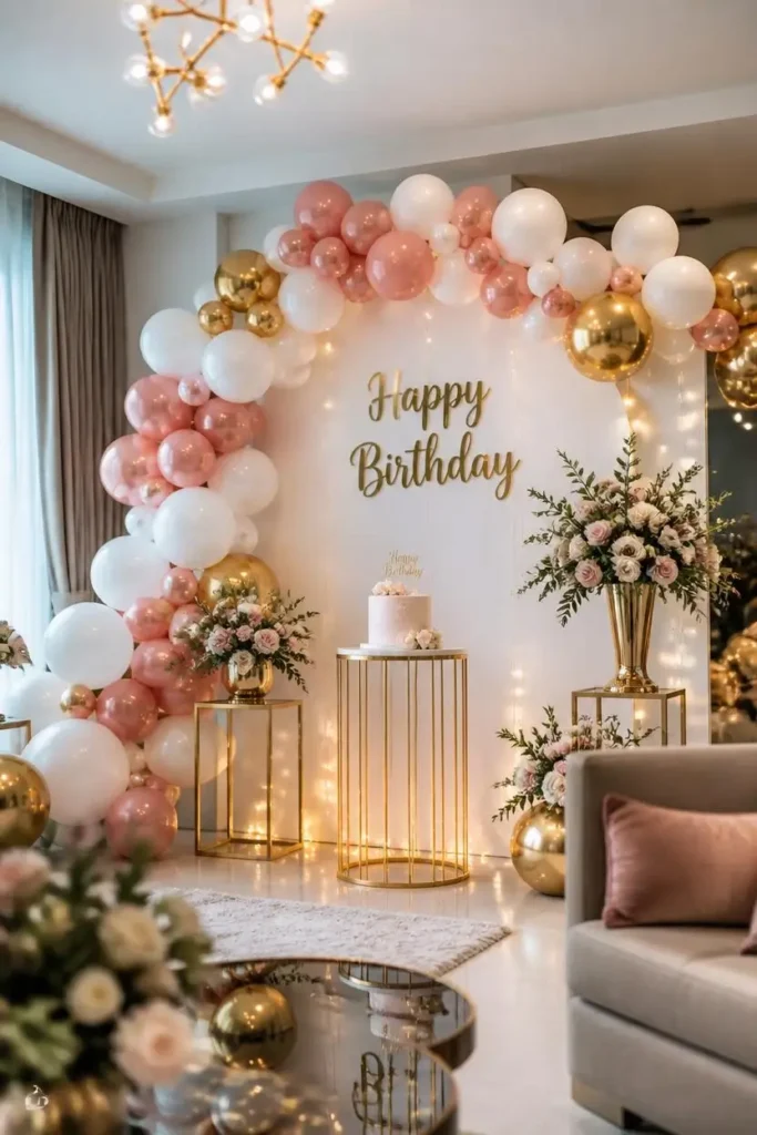 Birthday Photoshoot Ideas at Home