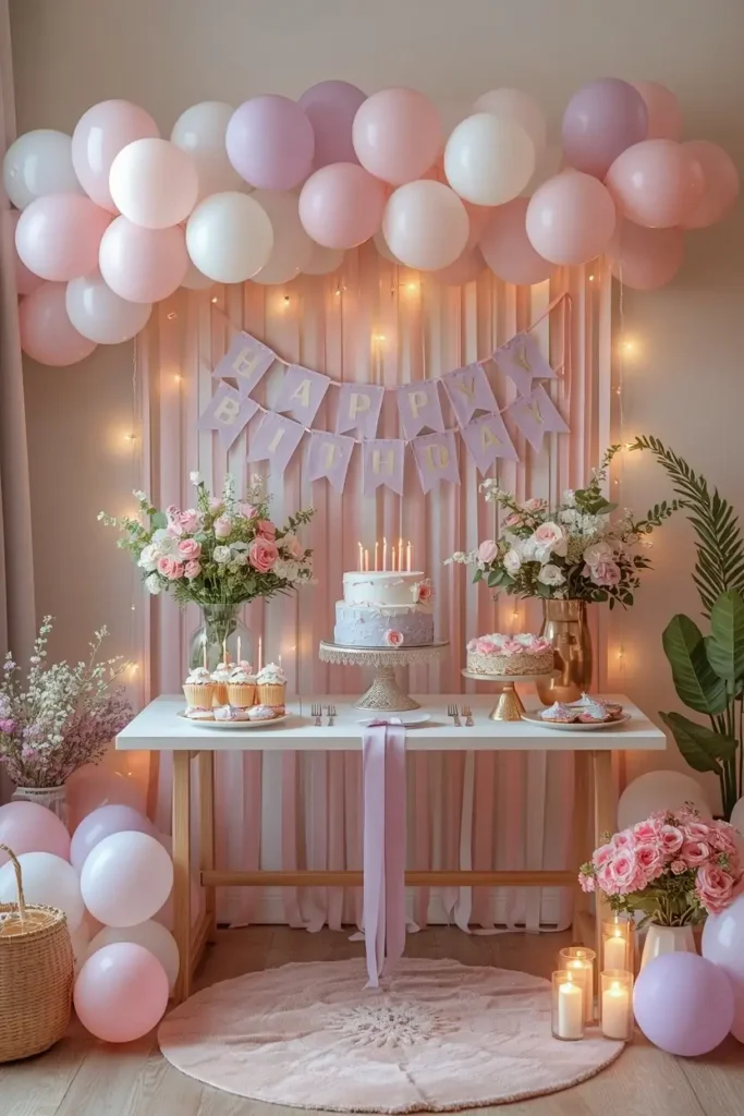Girls' Spa Birthday Party Ideas