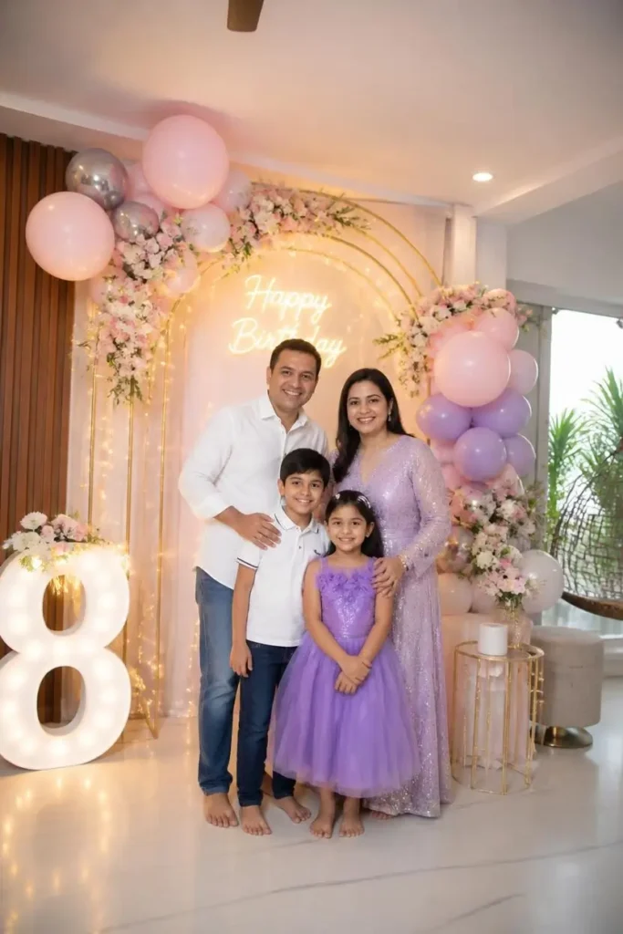 Birthday Photoshoot Ideas at Home