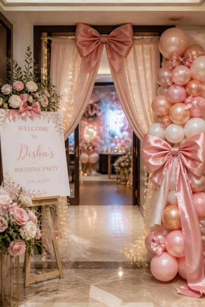 Pink Bow Birthday Party