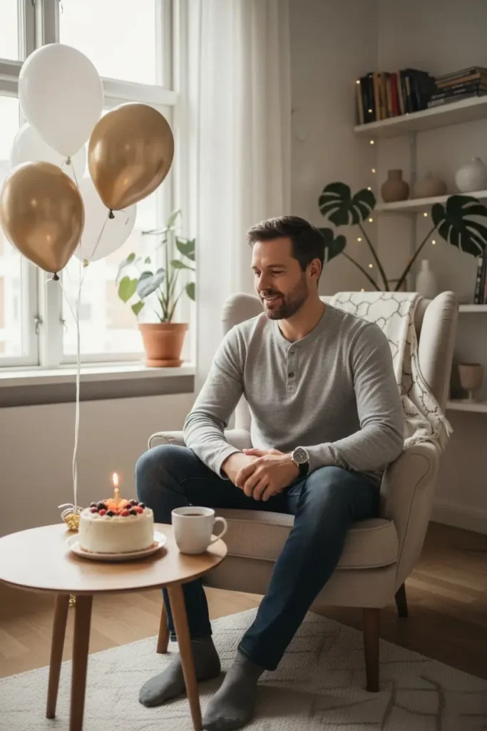 Birthday Photoshoot Ideas at Home for Men