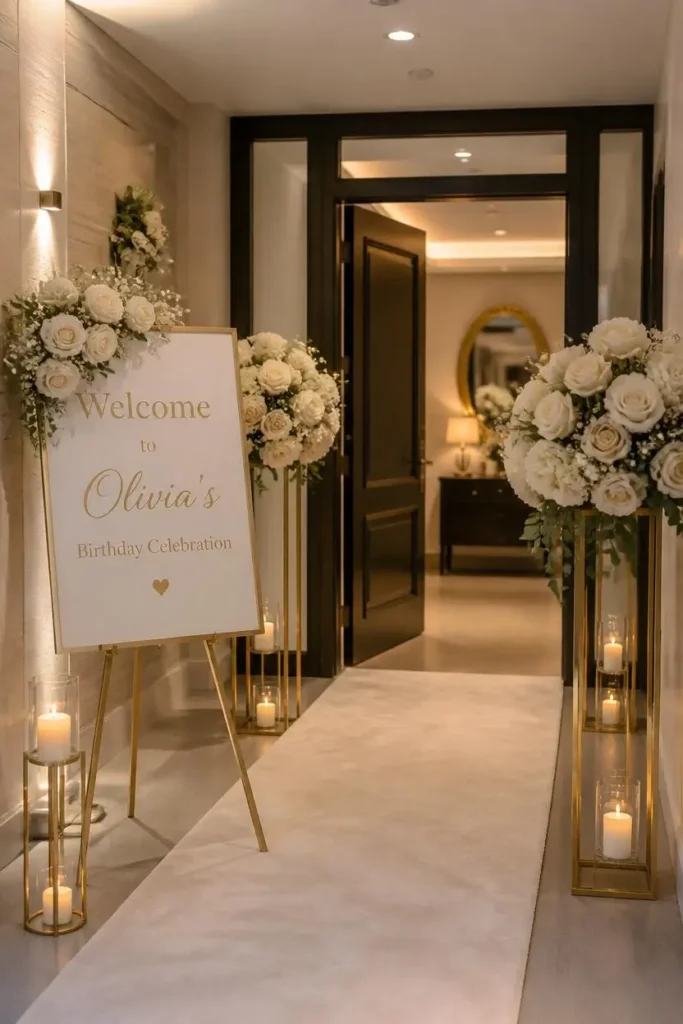 Luxury Birthday Setup At Home