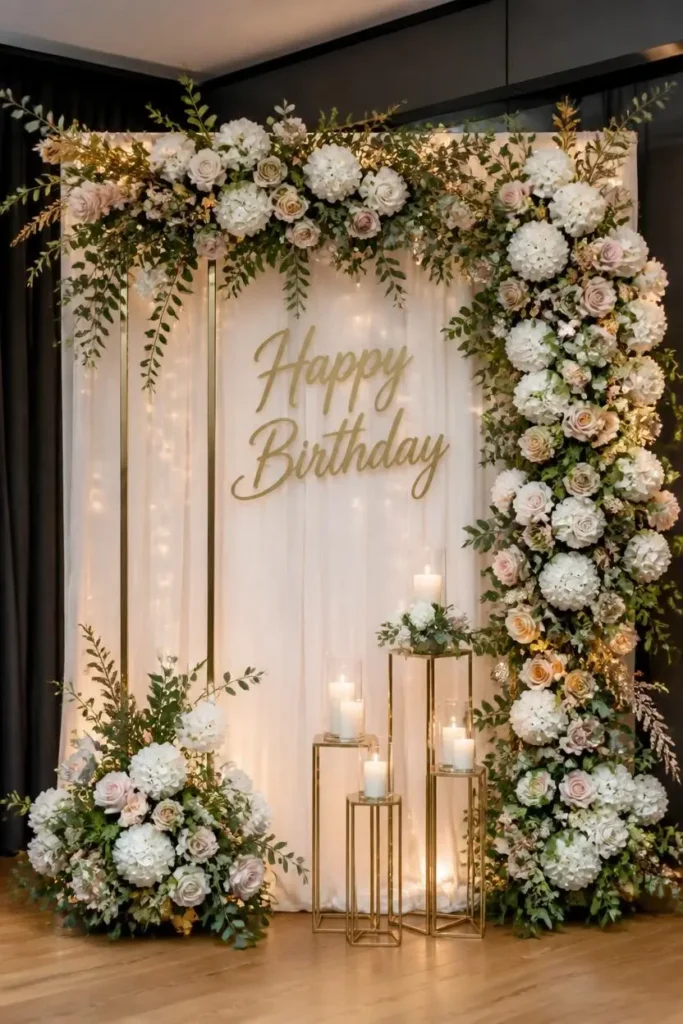 Luxury Birthday Setup At Home