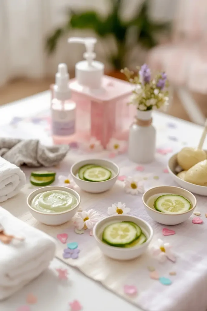 Girls' Spa Birthday Party Ideas