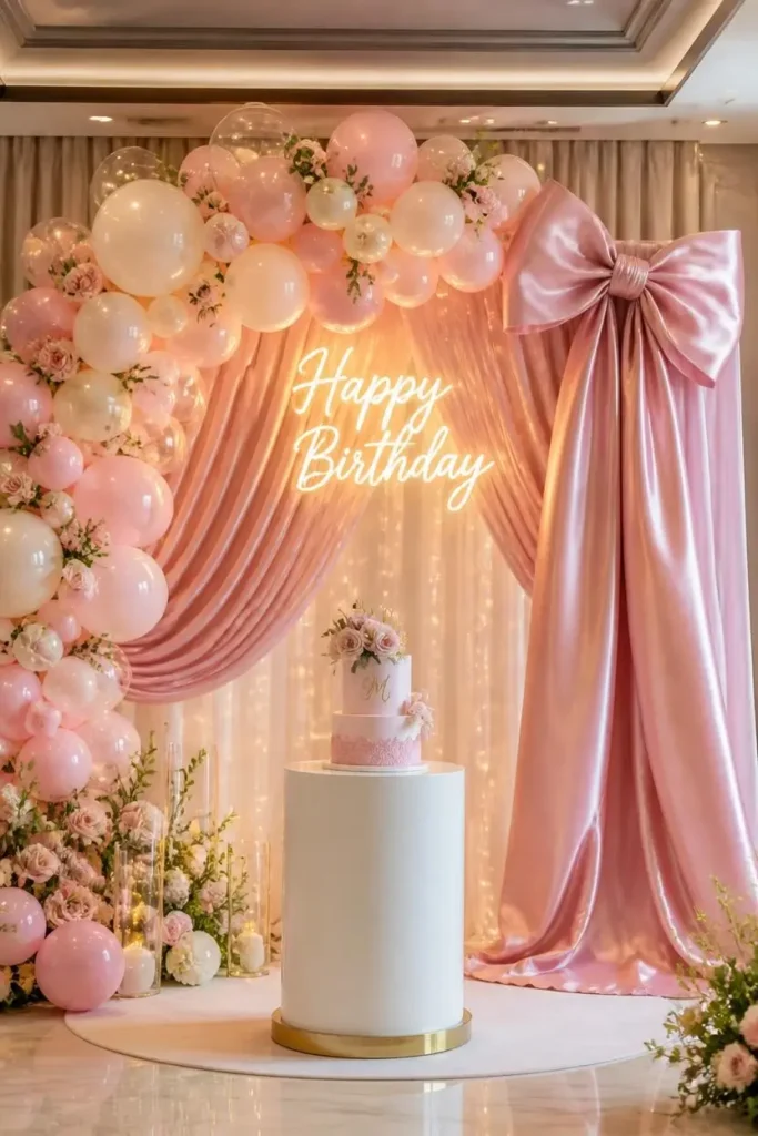 Pink Bow Birthday Party