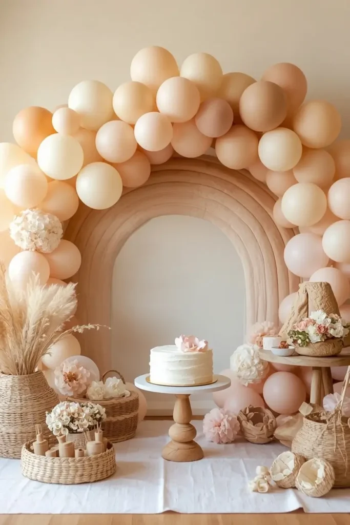 Boho Chic First Birthday Themes for Girls