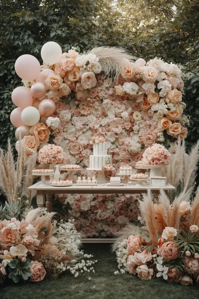 Boho Chic First Birthday Themes for Girls