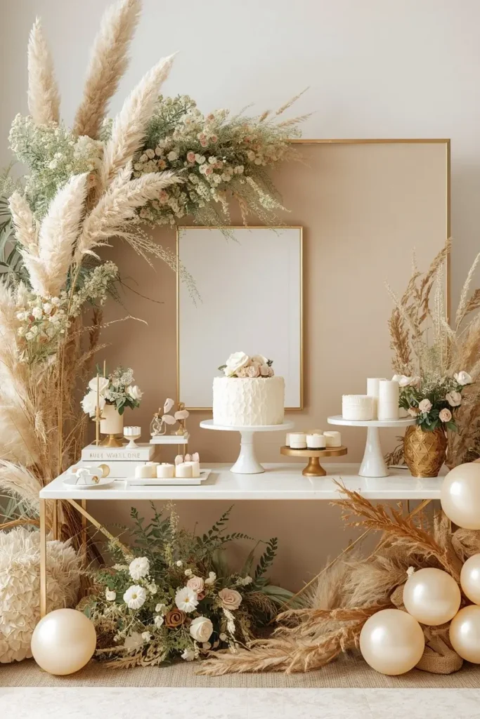 Boho Chic First Birthday Themes for Girls