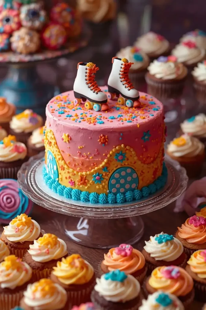 Retro Roller Rink Birthday Party Ideas