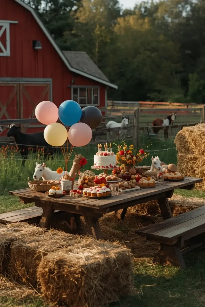 Farm and Animal Birthday Venue