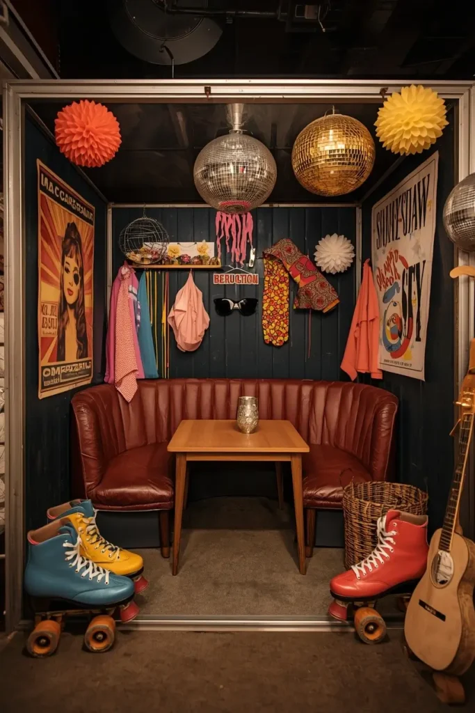 Retro Roller Rink Birthday Party Ideas