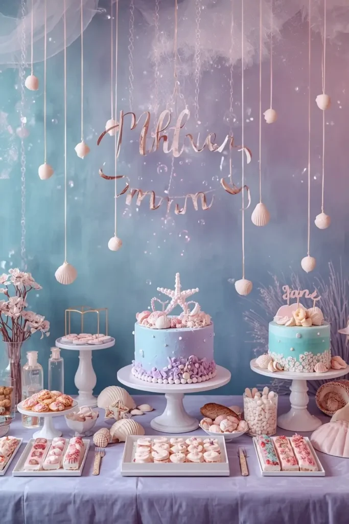 Mermaid Spa Birthday Celebration