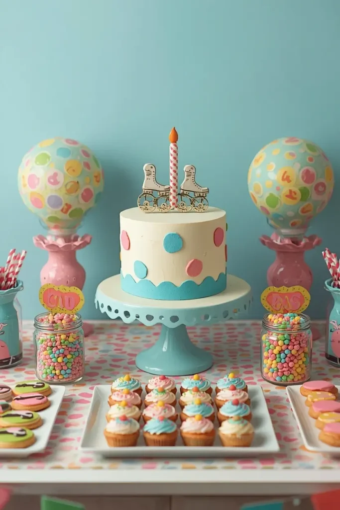 Retro Roller Rink Birthday Party Ideas