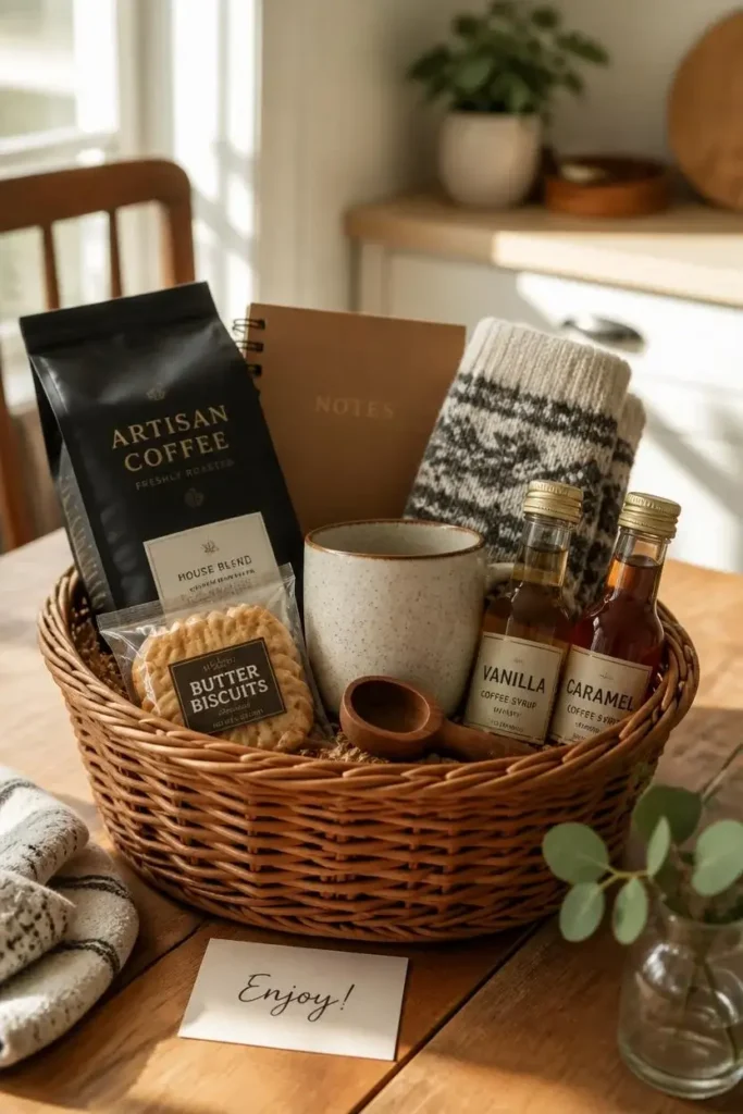 Self-care basket ideas for Mom