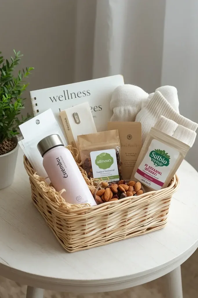 Self-care basket ideas for Mom