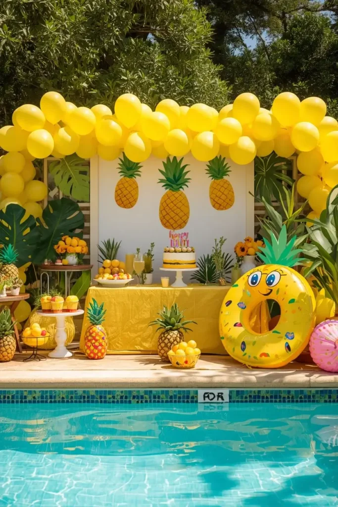 Pool Party Theme Ideas
