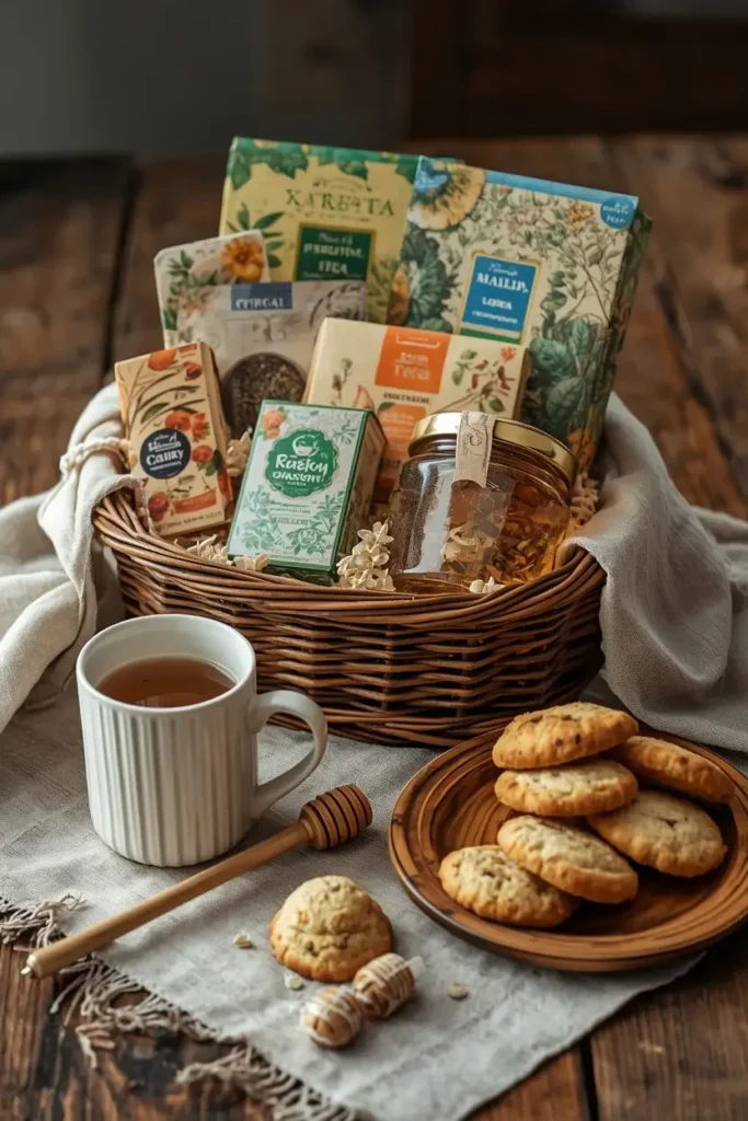 Self-care basket ideas for Mom