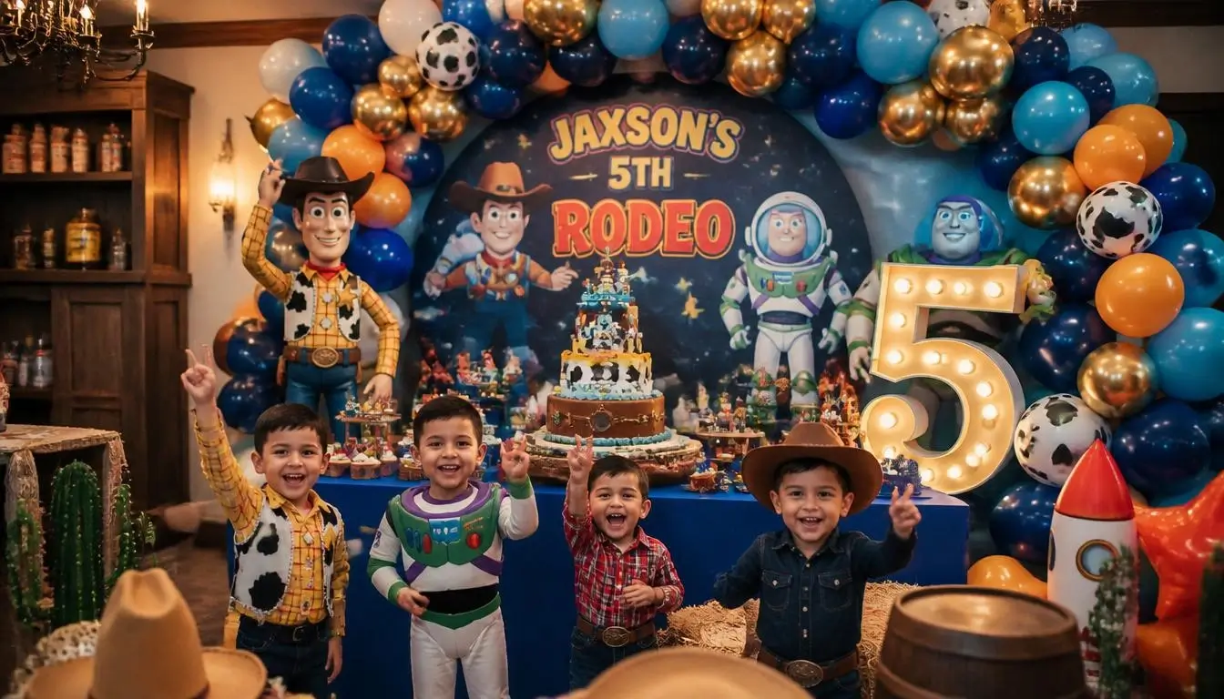 Toy Story 5th birthday theme