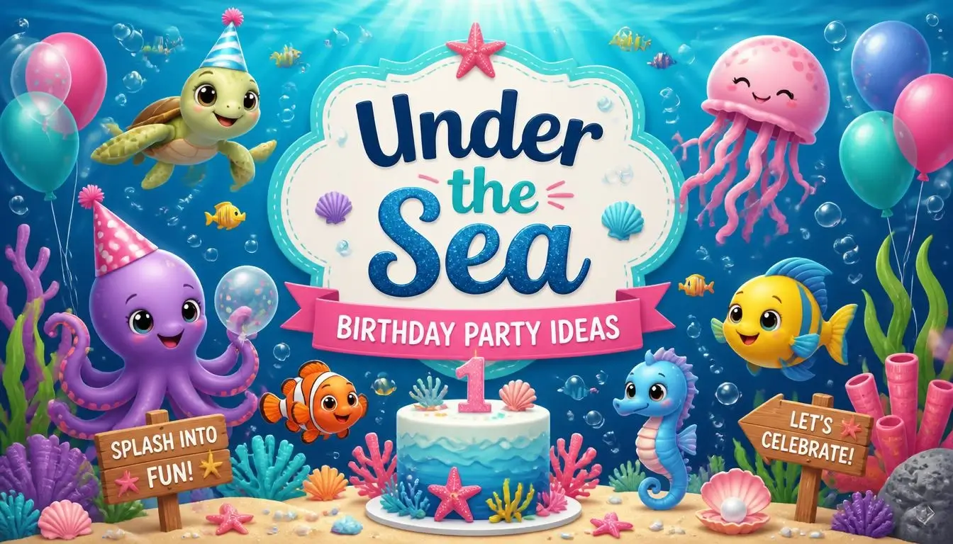 Under the Sea Birthday Party Ideas