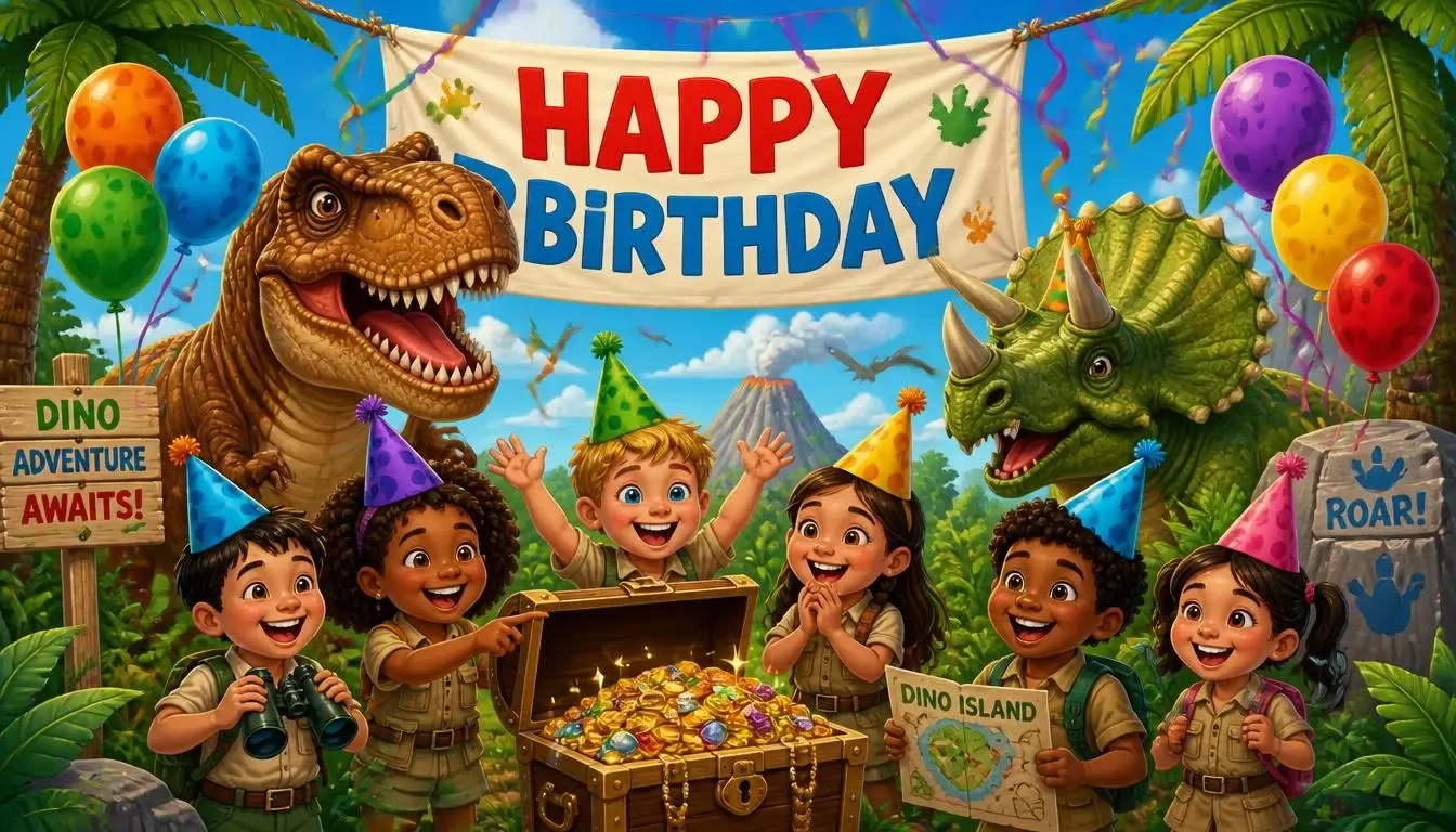 Dinosaur Explorer Birthday Party