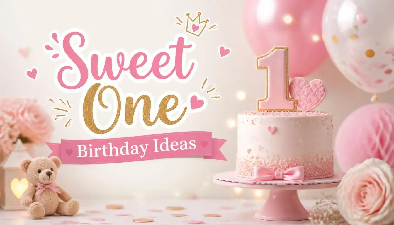 Sweet One Birthday Ideas