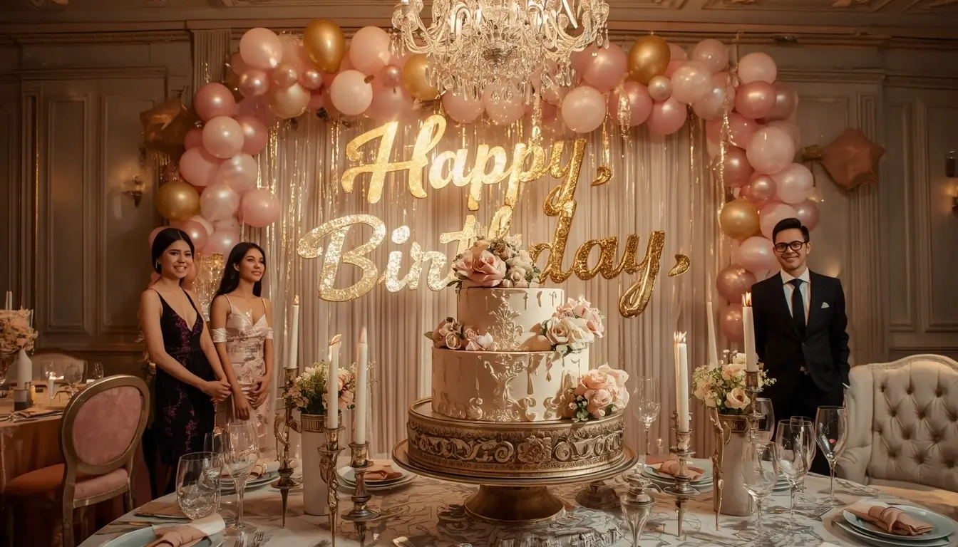 6 Classy birthday decor ideas