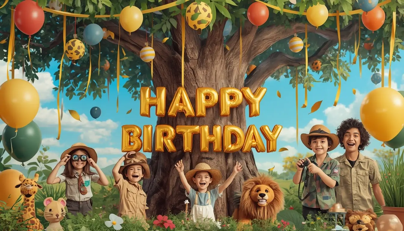 Wild One Safari Birthday Ideas