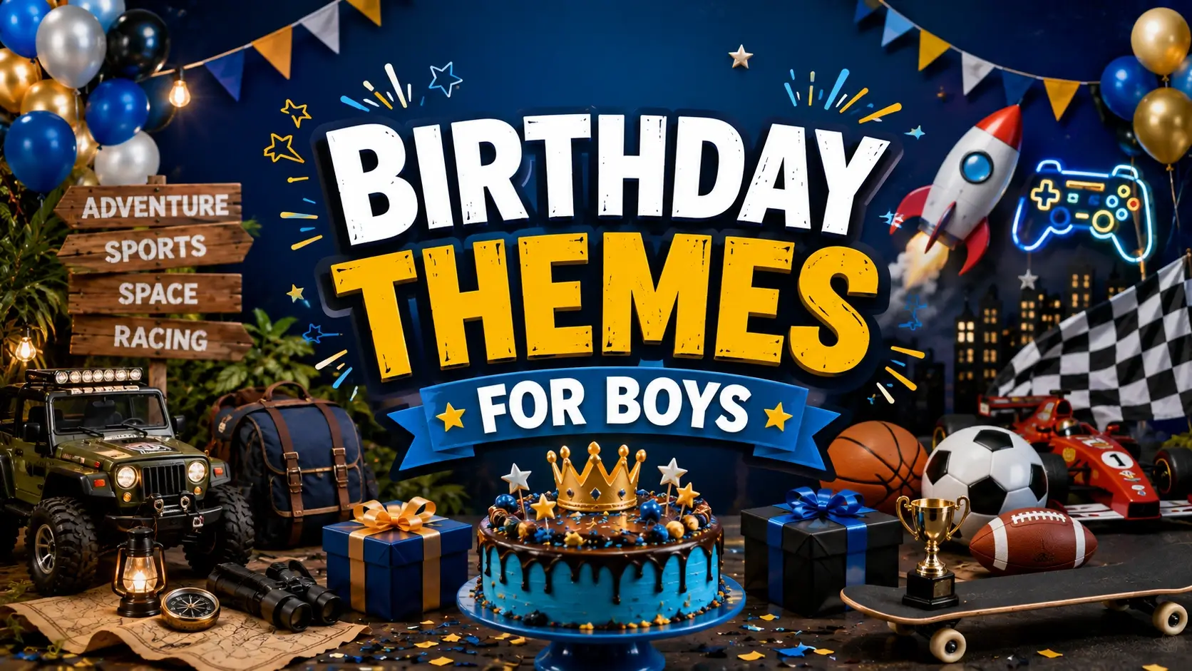 Birthday Themes For Boys