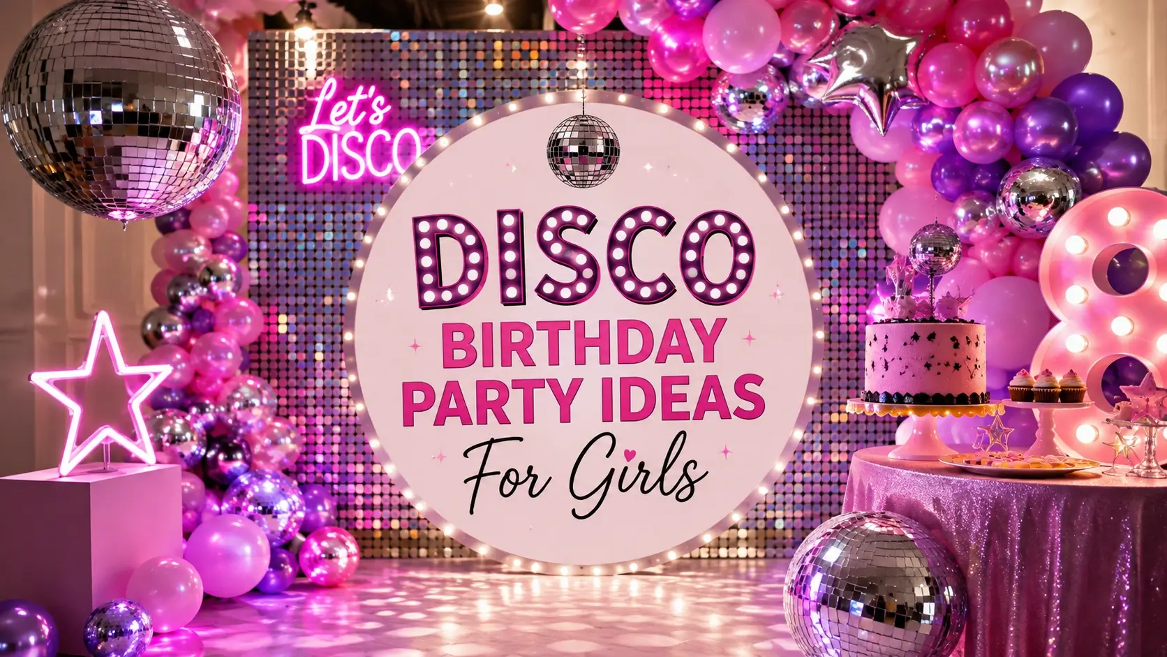 Disco Birthday Party Ideas For Girls
