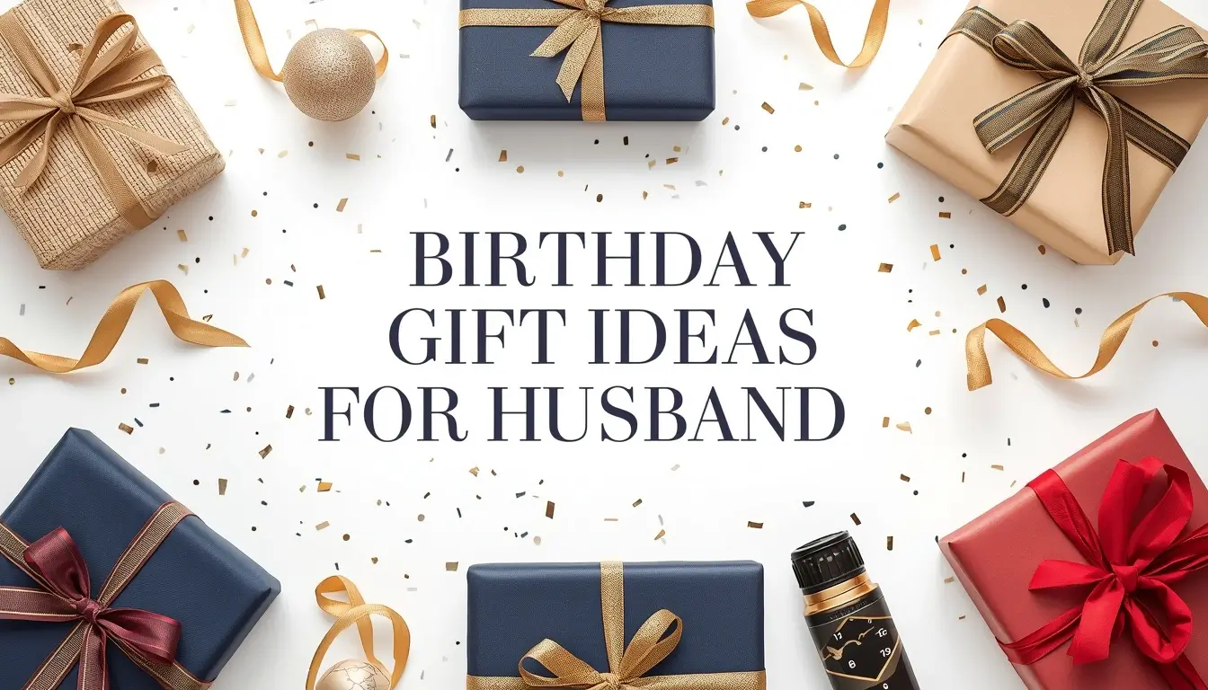 Birthday Gift Ideas for Husband