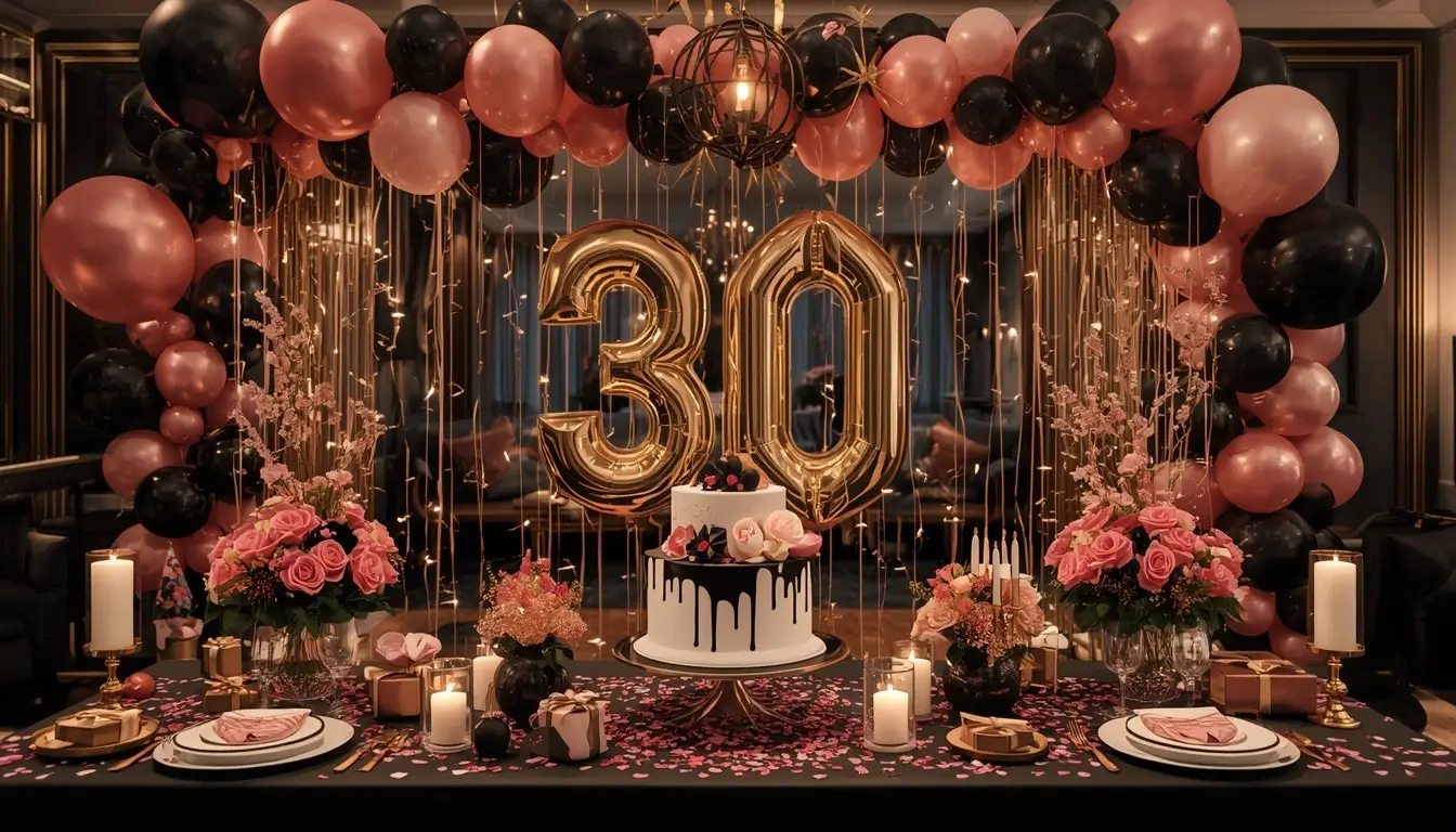 30th Birthday Party Themes