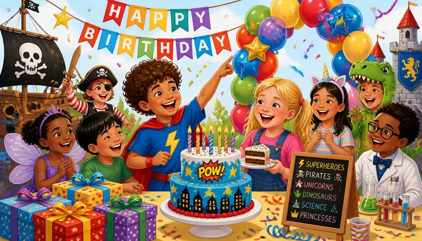 What Are Good Birthday Themes for Kids