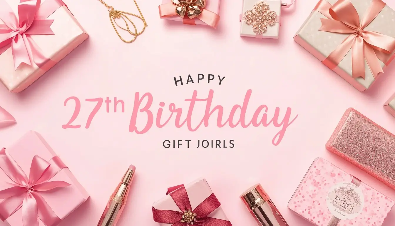 27th Birthday Gifts for Girls
