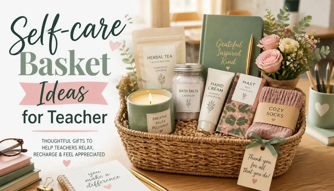 Self-care Basket Ideas for Teacher