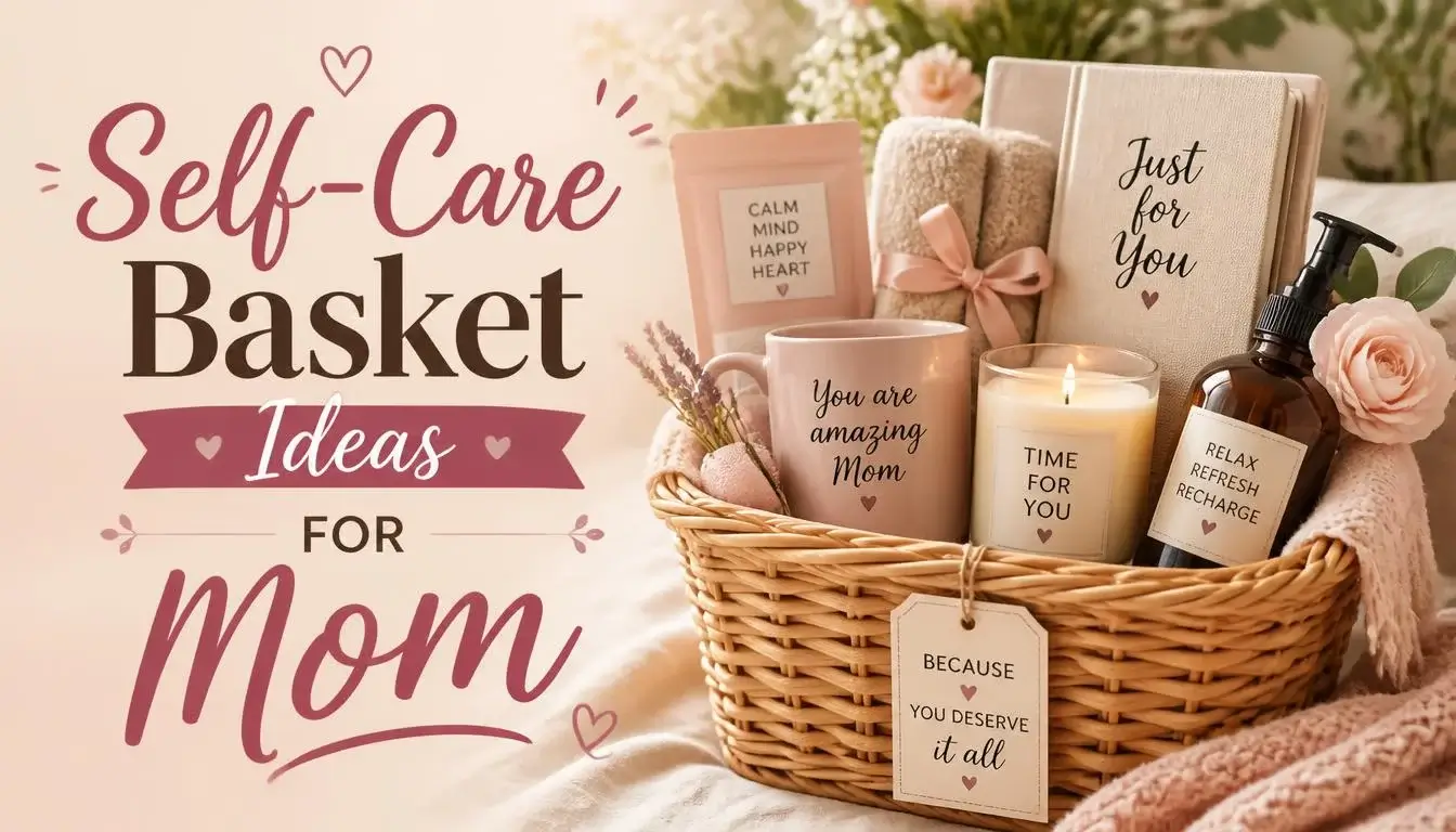 Self-care basket ideas for Mom