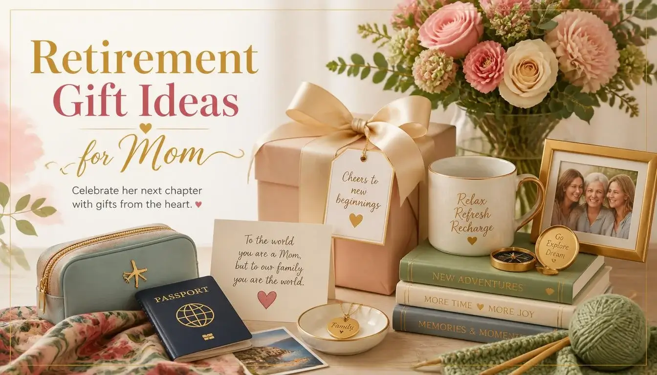 Retirement Gift Ideas for Mom