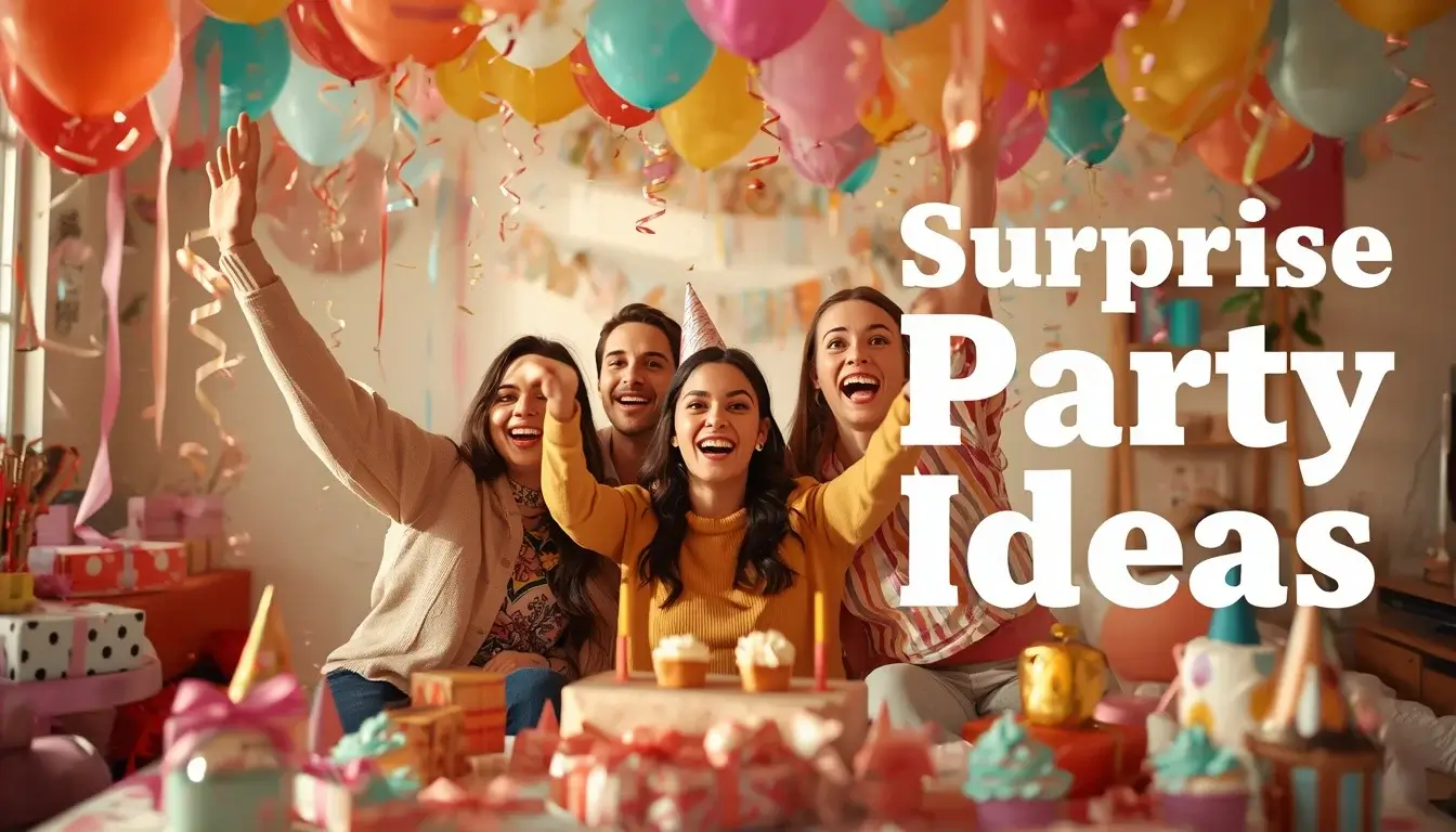 Surprise Party Ideas