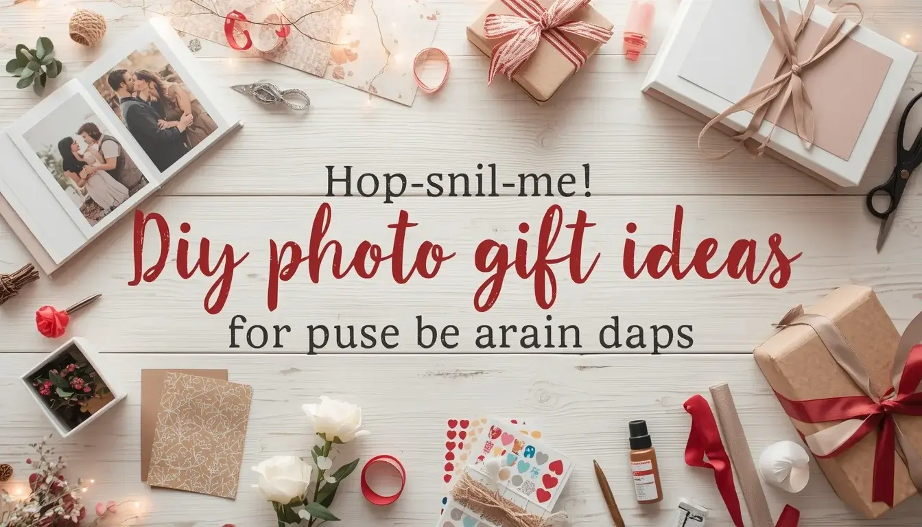 Diy Photo Gift Ideas for Boyfriend